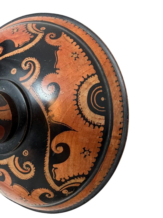 Art Deco Batik Floor Lamp by Hans Steinpatz, Dutch Design, 1920s